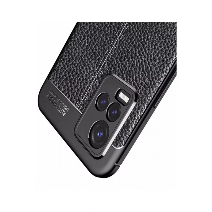 USLUCAN ALIŞVERİŞ Vivo Y21S Kılıf Auto Focus Kapak - Kırmızı