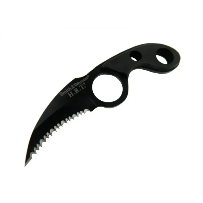 USLUCAN ALIŞVERİŞ W HRT2 Tırtıklı Karambit 17 cm - Özel Kılıflı