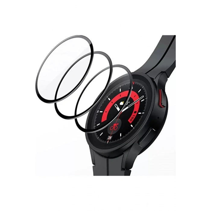 USLUCAN ALIŞVERİŞ Watch 4 46mm Polymer Nano Ekran Koruyucu - Şeffaf