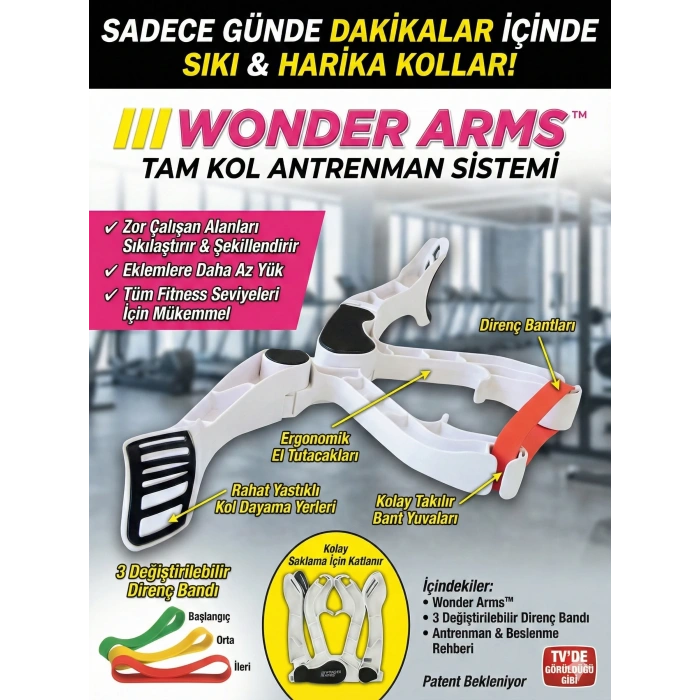 USLUCAN ALIŞVERİŞ Wonder Arms Kol Gym Aleti