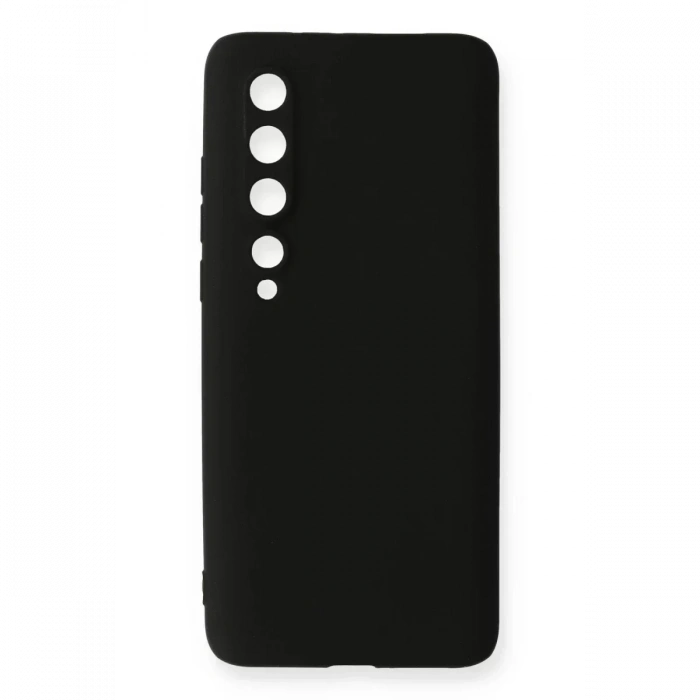 USLUCAN ALIŞVERİŞ Xiaomi Mi 10 Kılıf First Silikon - Siyah