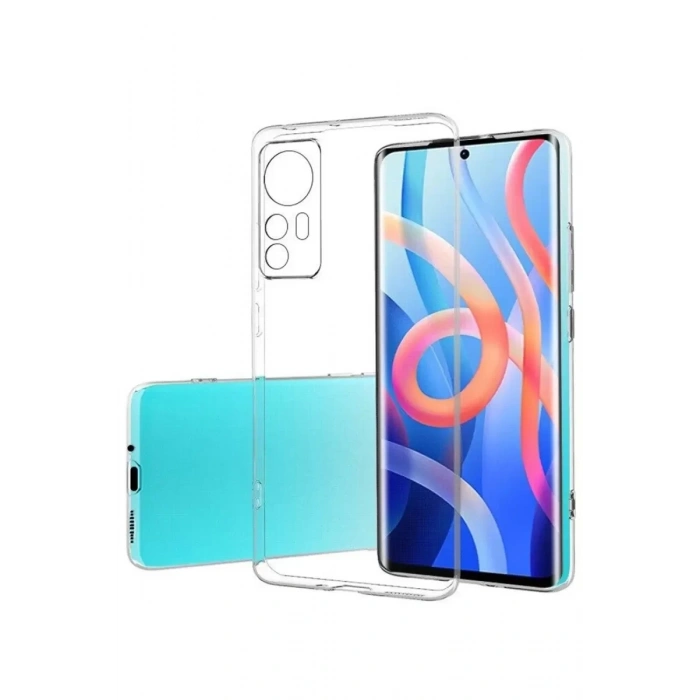 USLUCAN ALIŞVERİŞ Xiaomi Mi 12 Kılıf Lüx Şeffaf Silikon