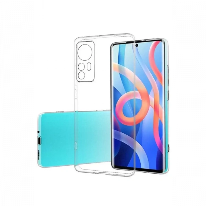 USLUCAN ALIŞVERİŞ Xiaomi Mi 12 Kılıf Lüx Şeffaf Silikon
