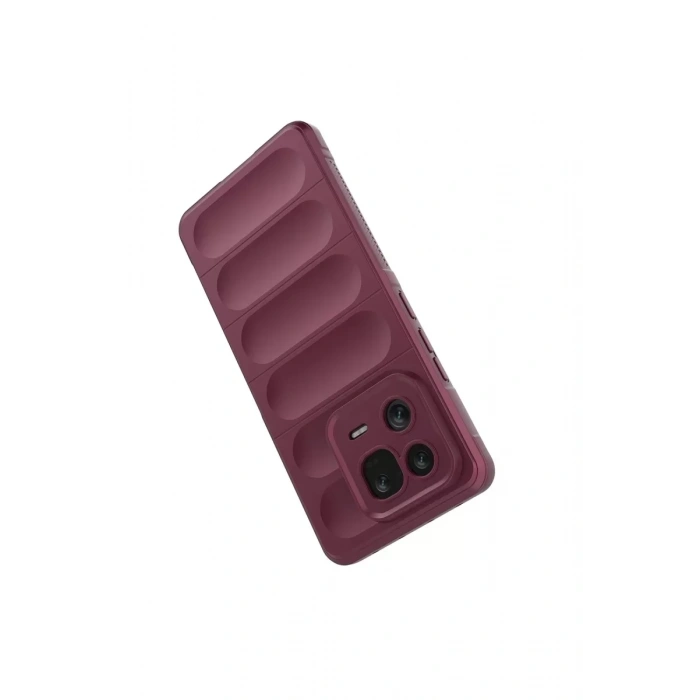 USLUCAN ALIŞVERİŞ Xiaomi Mi 13 Kılıf Optimum Silikon - Bordo