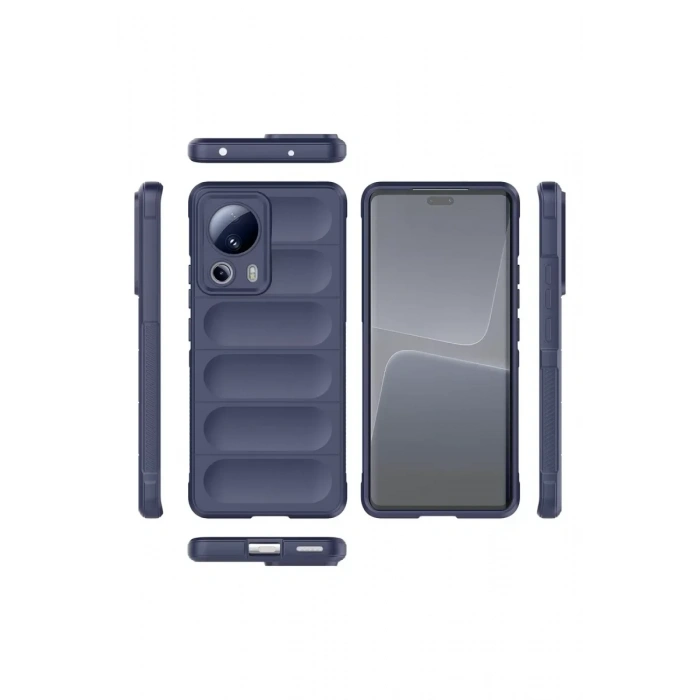 USLUCAN ALIŞVERİŞ Xiaomi Mi 13 Lite Kılıf Optimum Silikon - Lacivert