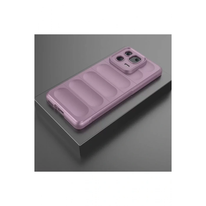 USLUCAN ALIŞVERİŞ Xiaomi Mi 13 Pro Kılıf Optimum Silikon - Mor