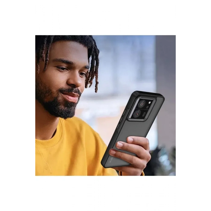 USLUCAN ALIŞVERİŞ Xiaomi Mi 13T Kılıf Elegant Kapak - Pudra