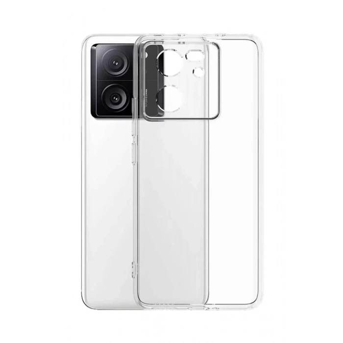 USLUCAN ALIŞVERİŞ Xiaomi Mi 13T Pro Kılıf Lüx Şeffaf Silikon