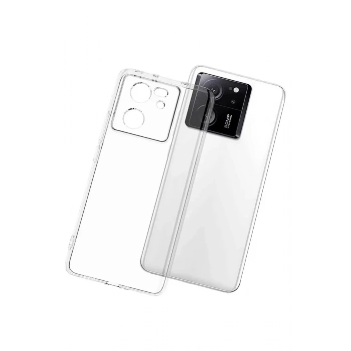 USLUCAN ALIŞVERİŞ Xiaomi Mi 13T Pro Kılıf Lüx Şeffaf Silikon