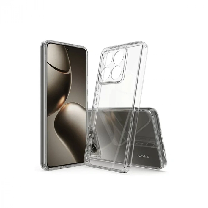 USLUCAN ALIŞVERİŞ Xiaomi Mi 14T Kılıf Lüx Şeffaf Silikon