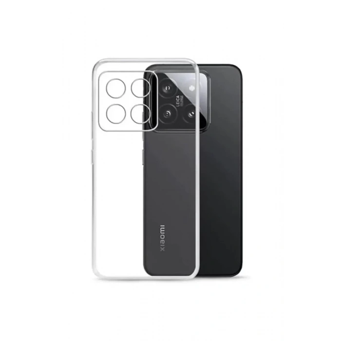 USLUCAN ALIŞVERİŞ Xiaomi Mi 15 Pro Kılıf Lüx Şeffaf Silikon