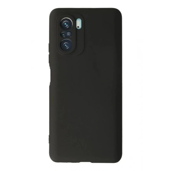 USLUCAN ALIŞVERİŞ Xiaomi Poco F3 Kılıf First Silikon - Siyah