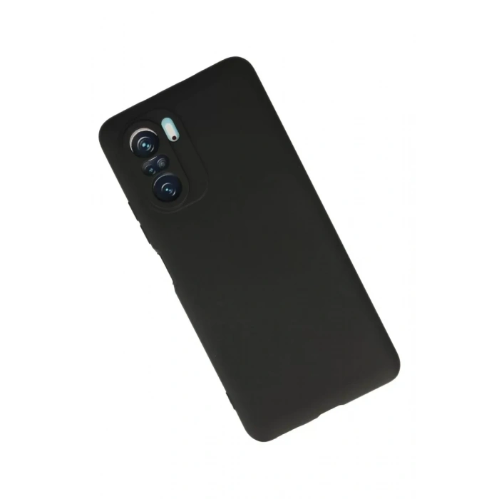 USLUCAN ALIŞVERİŞ Xiaomi Poco F3 Kılıf First Silikon - Siyah