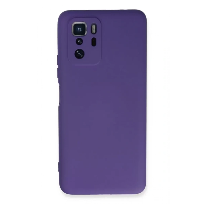 USLUCAN ALIŞVERİŞ Xiaomi Poco X3 GT Kılıf Nano içi Kadife Silikon - Mor