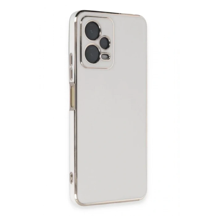 USLUCAN ALIŞVERİŞ Xiaomi Poco X5 5G Kılıf Volet Silikon - Beyaz