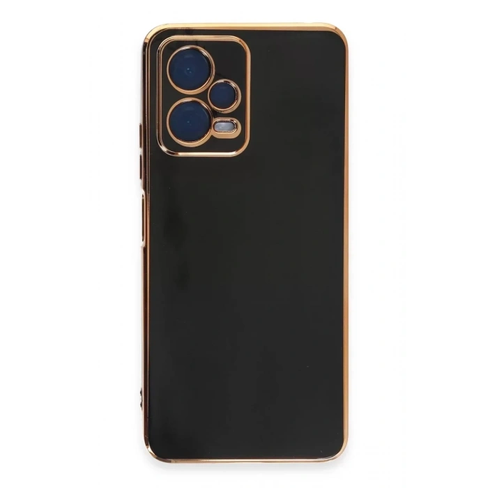 USLUCAN ALIŞVERİŞ Xiaomi Poco X5 5G Kılıf Volet Silikon - Siyah