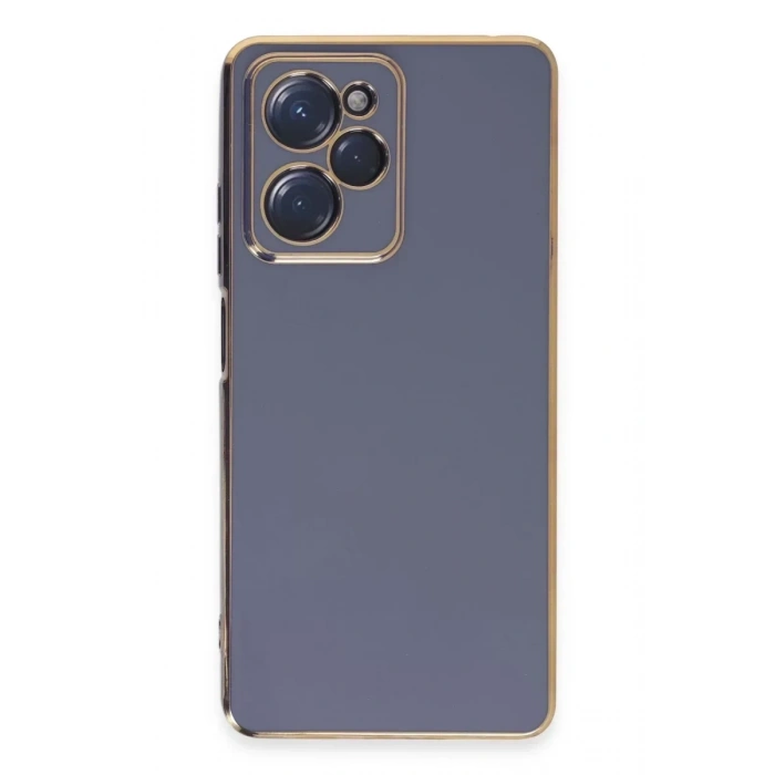USLUCAN ALIŞVERİŞ Xiaomi Poco X5 Pro 5G Kılıf Volet Silikon - Mavi
