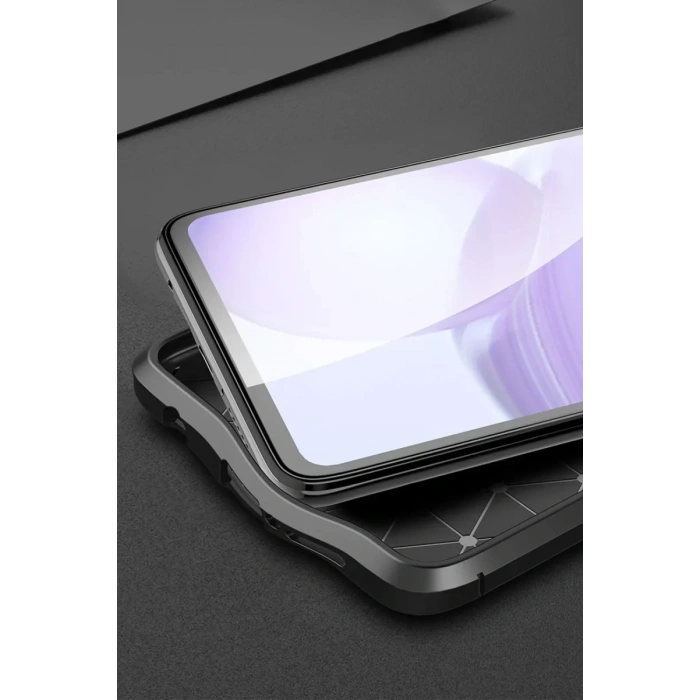USLUCAN ALIŞVERİŞ Xiaomi Pocophone X3 Kılıf Auto Focus Kapak - Kırmızı