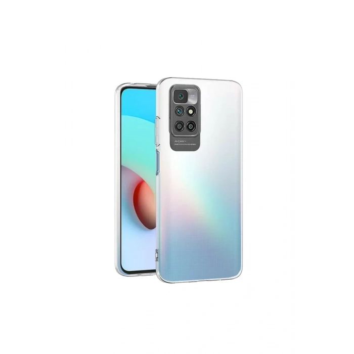 USLUCAN ALIŞVERİŞ Xiaomi Redmi 10 2022 Kılıf Lüx Şeffaf Silikon
