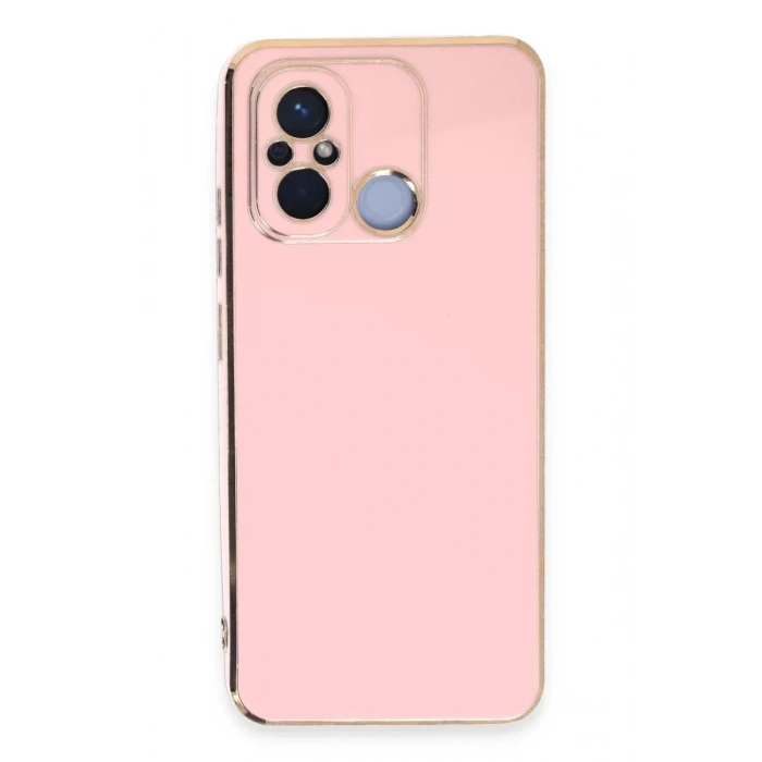 USLUCAN ALIŞVERİŞ Xiaomi Redmi 12C Kılıf Volet Silikon - Pembe