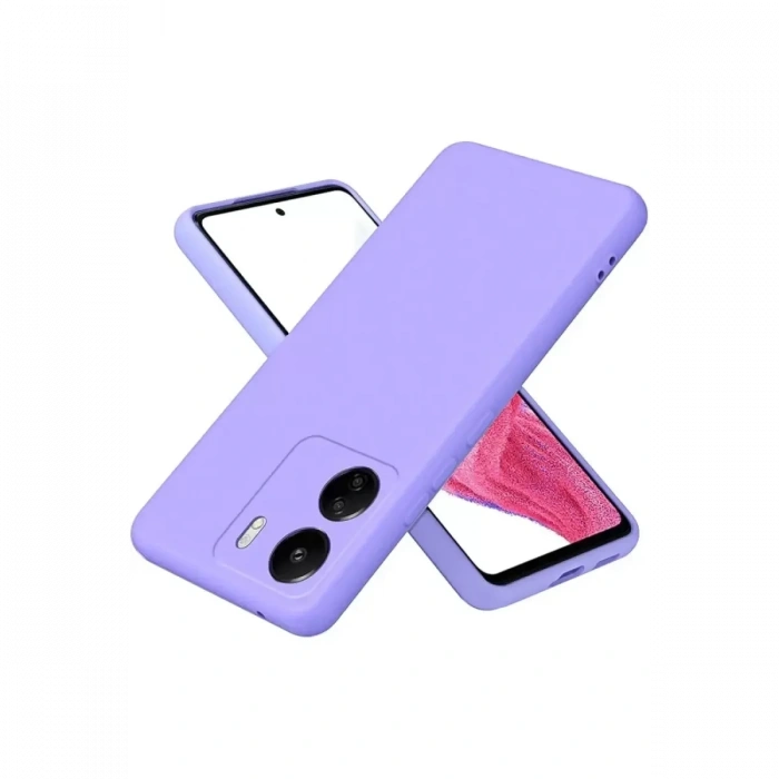 USLUCAN ALIŞVERİŞ Xiaomi Redmi 13C Kılıf First Silikon - Lila