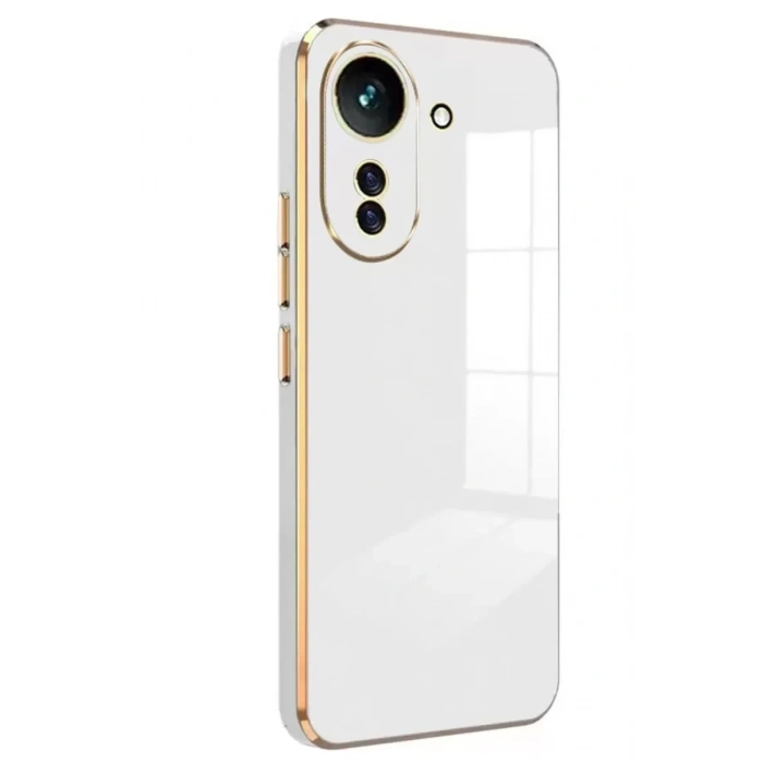 USLUCAN ALIŞVERİŞ Xiaomi Redmi 13C Kılıf Volet Silikon - Beyaz