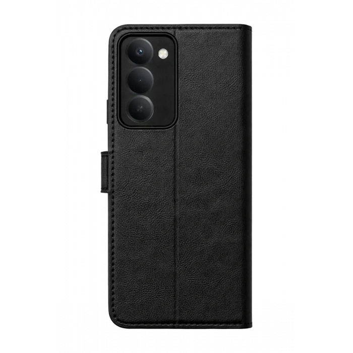 USLUCAN ALIŞVERİŞ Xiaomi Redmi 15 5G Trend S Plus Kapaklı Kılıf - Siyah