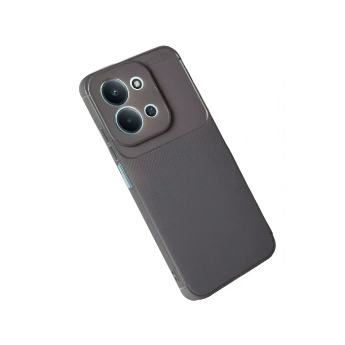 USLUCAN ALIŞVERİŞ Xiaomi Redmi 15C 5G Auto Focus Karbon Kapak - Gri