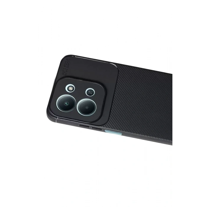 USLUCAN ALIŞVERİŞ Xiaomi Redmi 15C 5G Auto Focus Karbon Kapak - Siyah