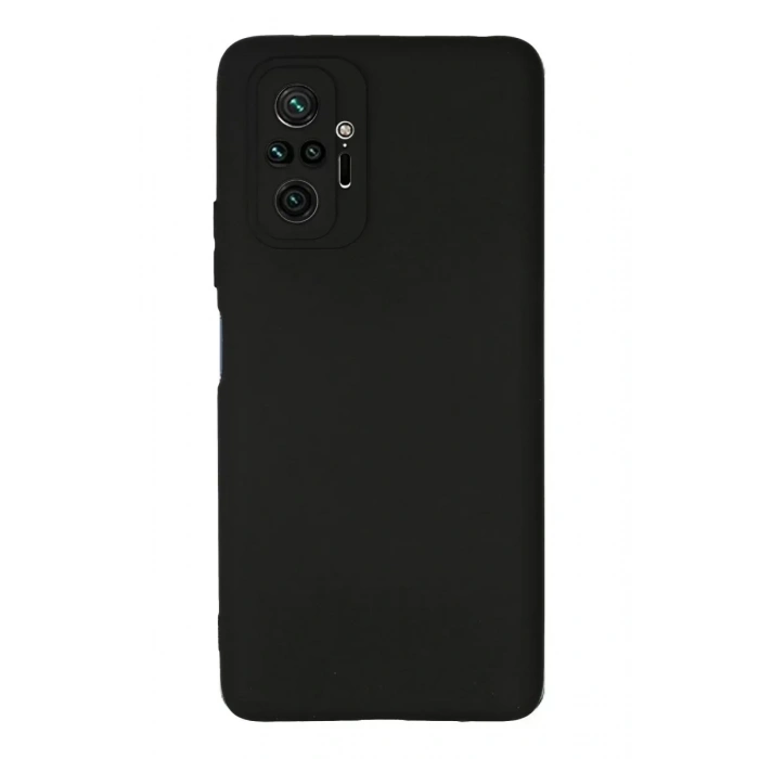 USLUCAN ALIŞVERİŞ Xiaomi Redmi Note 10 Pro Kılıf First Silikon - Siyah
