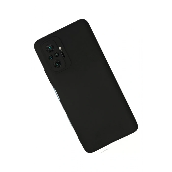 USLUCAN ALIŞVERİŞ Xiaomi Redmi Note 10 Pro Kılıf First Silikon - Siyah