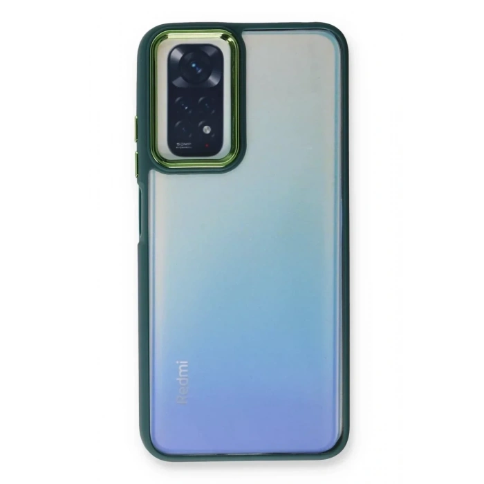 USLUCAN ALIŞVERİŞ Xiaomi Redmi Note 11 Pro Kılıf Dora Kapak - Haki Yeşil