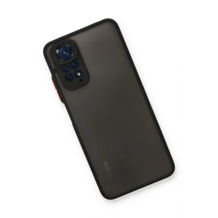 USLUCAN ALIŞVERİŞ Xiaomi Redmi Note 11 Pro Kılıf Montreal Silikon Kapak - Siyah