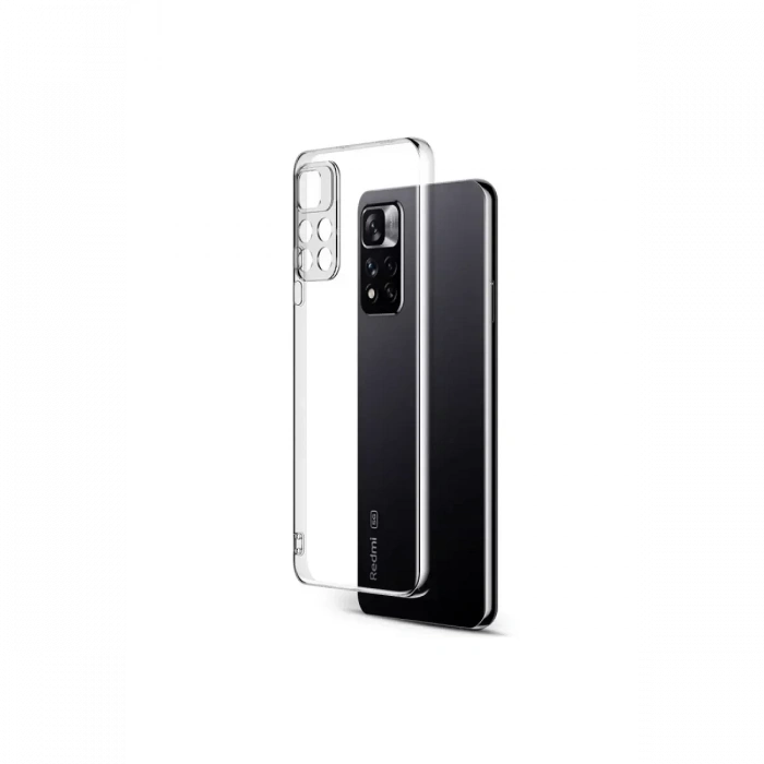 USLUCAN ALIŞVERİŞ Xiaomi Redmi Note 11 Pro Plus 5G Kılıf Lüx Şeffaf Silikon