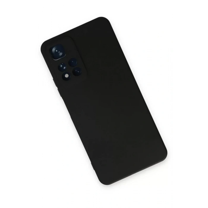 USLUCAN ALIŞVERİŞ Xiaomi Redmi Note 11 Pro Plus 5G Kılıf Nano içi Kadife Silikon - Siyah