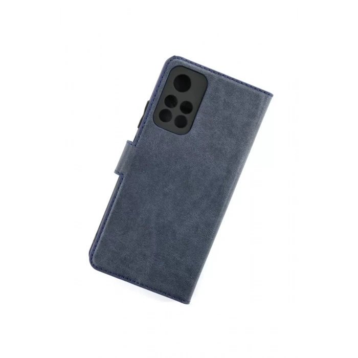 USLUCAN ALIŞVERİŞ Xiaomi Redmi Note 11T Kılıf Trend S Plus Kapaklı Kılıf - Lacivert