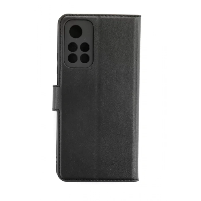 USLUCAN ALIŞVERİŞ Xiaomi Redmi Note 11T Kılıf Trend S Plus Kapaklı Kılıf - Siyah