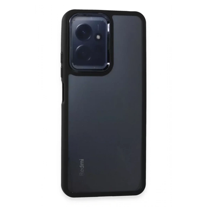 USLUCAN ALIŞVERİŞ Xiaomi Redmi Note 12 4G Kılıf Dora Kapak - Siyah
