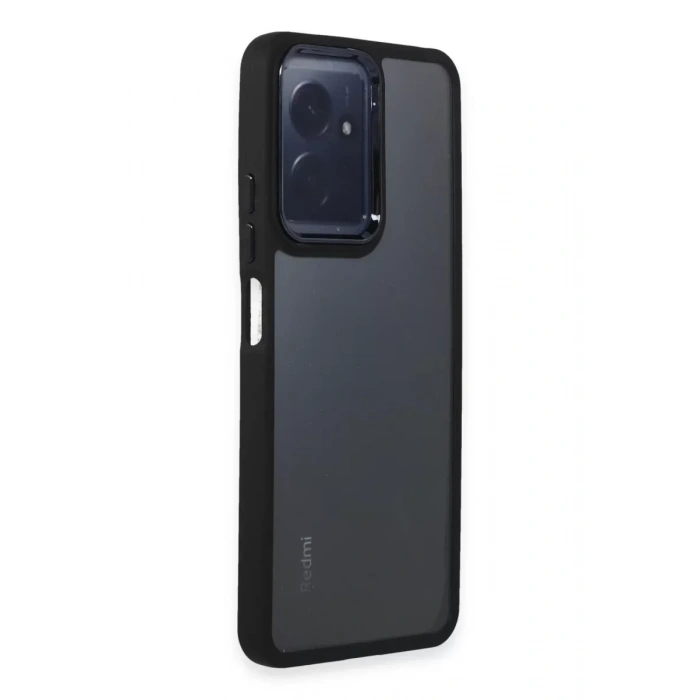 USLUCAN ALIŞVERİŞ Xiaomi Redmi Note 12 4G Kılıf Dora Kapak - Siyah