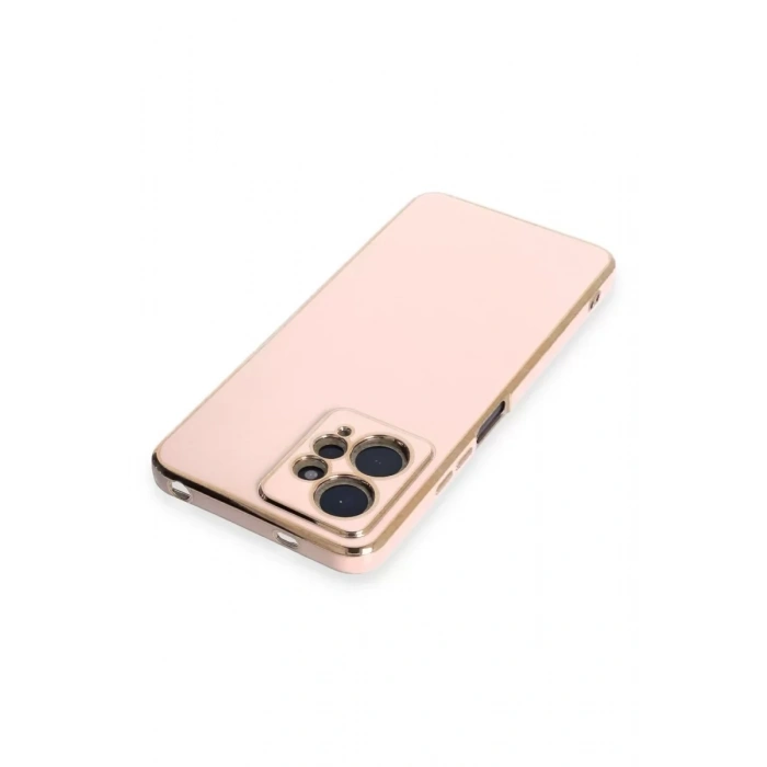 USLUCAN ALIŞVERİŞ Xiaomi Redmi Note 12 4G Kılıf Volet Silikon - Pembe