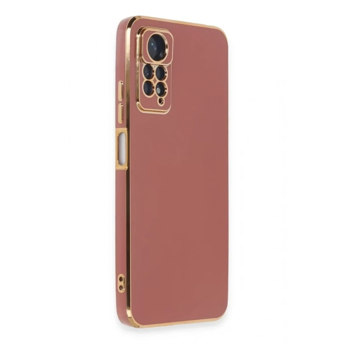 USLUCAN ALIŞVERİŞ Xiaomi Redmi Note 12 Pro 4G Kılıf Volet Silikon - Kırmızı