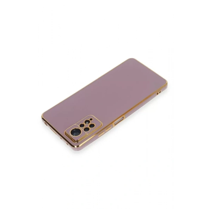 USLUCAN ALIŞVERİŞ Xiaomi Redmi Note 12 Pro 4G Kılıf Volet Silikon - Mor