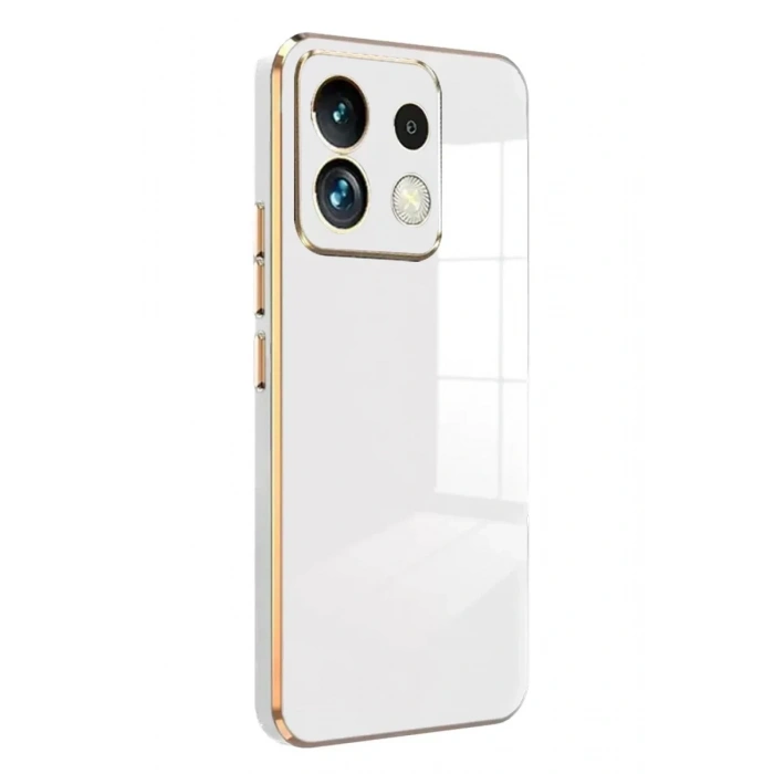 USLUCAN ALIŞVERİŞ Xiaomi Redmi Note 13 5G Kılıf Volet Silikon - Beyaz