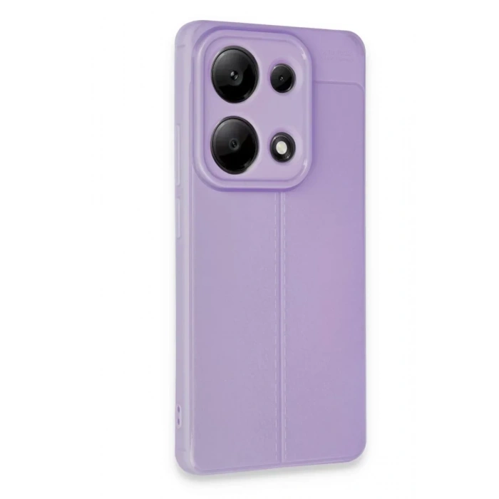 USLUCAN ALIŞVERİŞ Xiaomi Redmi Note 13 Pro 4G Kılıf Auto Focus Kapak - Lila