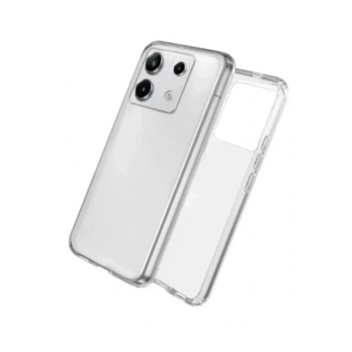 USLUCAN ALIŞVERİŞ Xiaomi Redmi Note 13 Pro 4G Kılıf Lüx Şeffaf Silikon