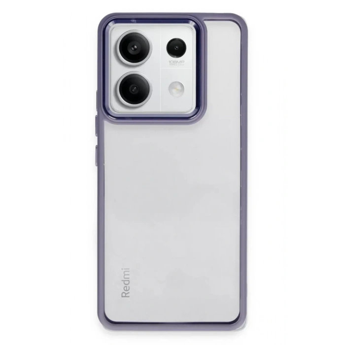 USLUCAN ALIŞVERİŞ Xiaomi Redmi Note 13 Pro 4G Kılıf Power Silikon - Lila