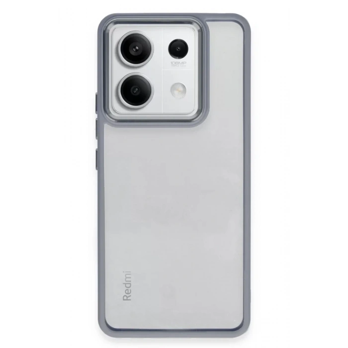 USLUCAN ALIŞVERİŞ Xiaomi Redmi Note 13 Pro 4G Kılıf Power Silikon - Sierra Blue