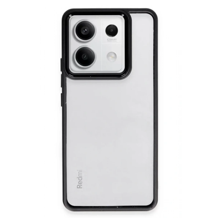 USLUCAN ALIŞVERİŞ Xiaomi Redmi Note 13 Pro 4G Kılıf Power Silikon - Siyah