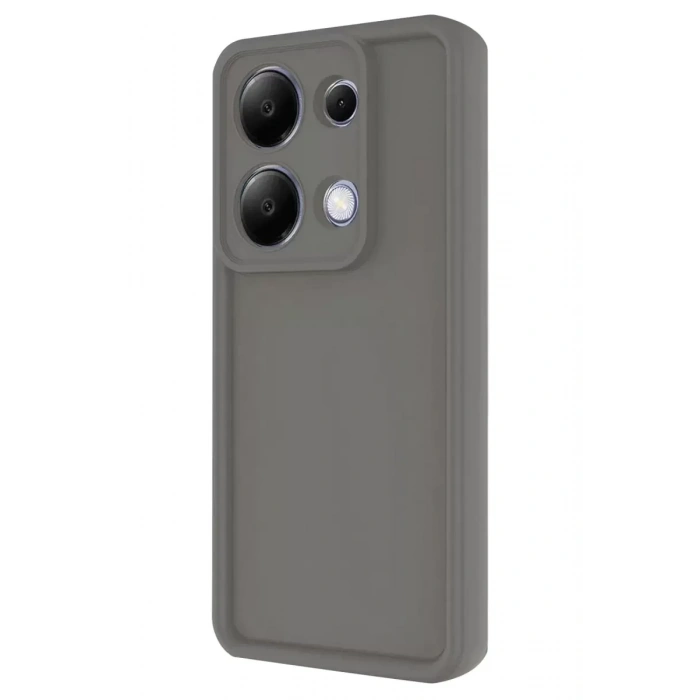 USLUCAN ALIŞVERİŞ Xiaomi Redmi Note 13 Pro 4G Kılıf Viera Silikon - Gri