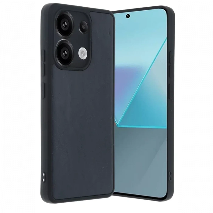 USLUCAN ALIŞVERİŞ Xiaomi Redmi Note 13 Pro 5G Kılıf Aras Deri Kapak - Lacivert